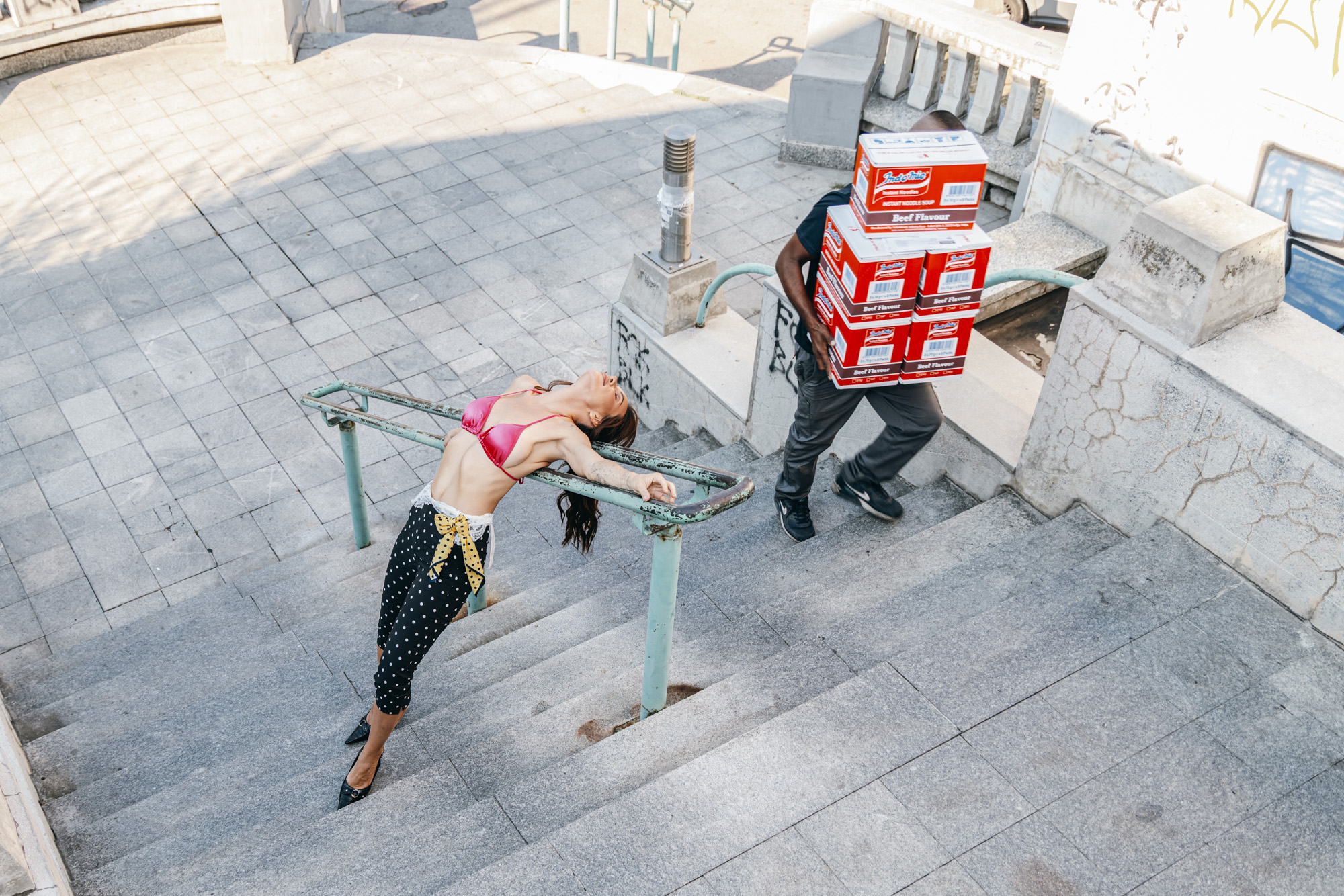 Street scene, part of the B/ROLL series